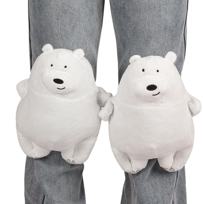 Polar Bear Hip and Knee Protectors Ski Animal Protective Gear Series Knee and Leg Protectors Cartoon Animal Plush Compressed Shipping